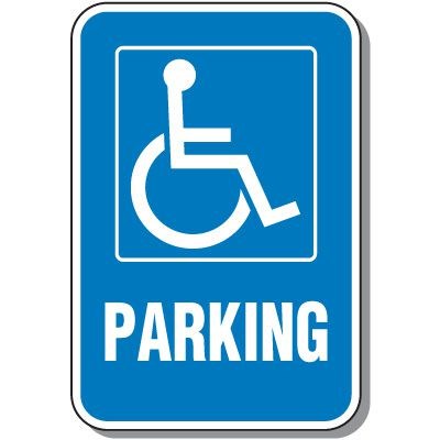 Handicap signs parking symbol of access ff0538 lg_dam_3645710